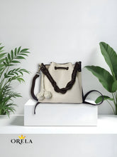 Orela Elegant Dual-Tone Bucket Sling Bag