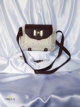 Orela Ivory Elegance Bow Luxe Crossbody Shoulder Bag