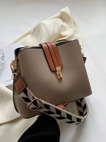 Luxury Textured Sling Bag with Designer Strap – Limited Edition