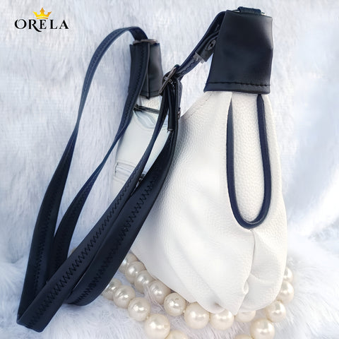 Orela Elegant Ivory Luxe Shoulder Handbag